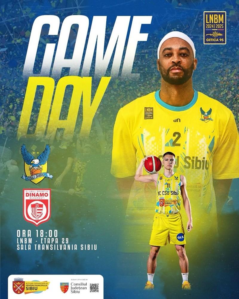 bilete BC CSU Sibiu - Dinamo București