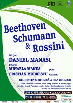 Beethoven, Schumann & Rossini