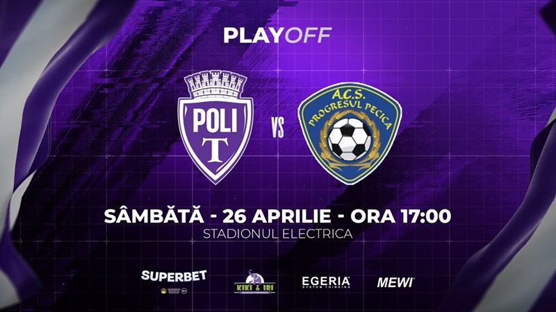 bilete SSU Politehnica Timisoara - ACS Progresul Pecica