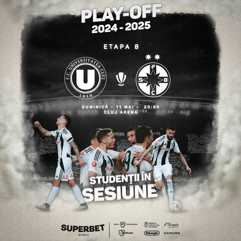 bilete FC Universitatea Cluj vs FCSB