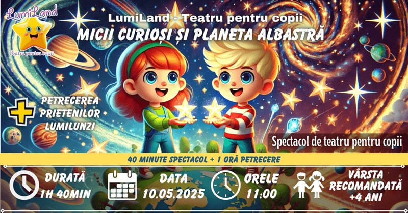 bilete Micii Curioși și Planeta Albastră