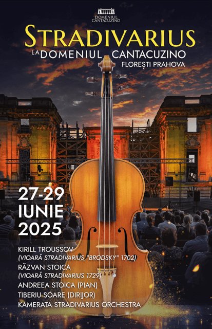 Stradivarius la Domeniul Cantacuzino, editia a III-a - 27-29 iun 2025