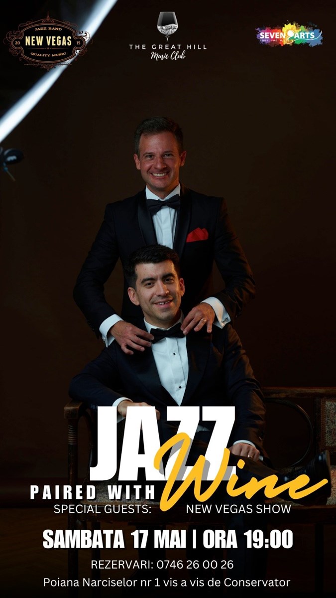 bilete Jazz Paired with Wine | New Vegas Show