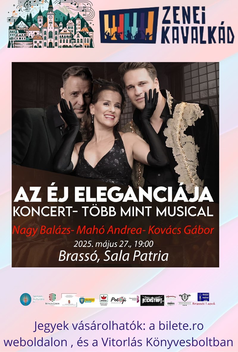 bilete Az Éj Eleganciája koncert - több, mint musical