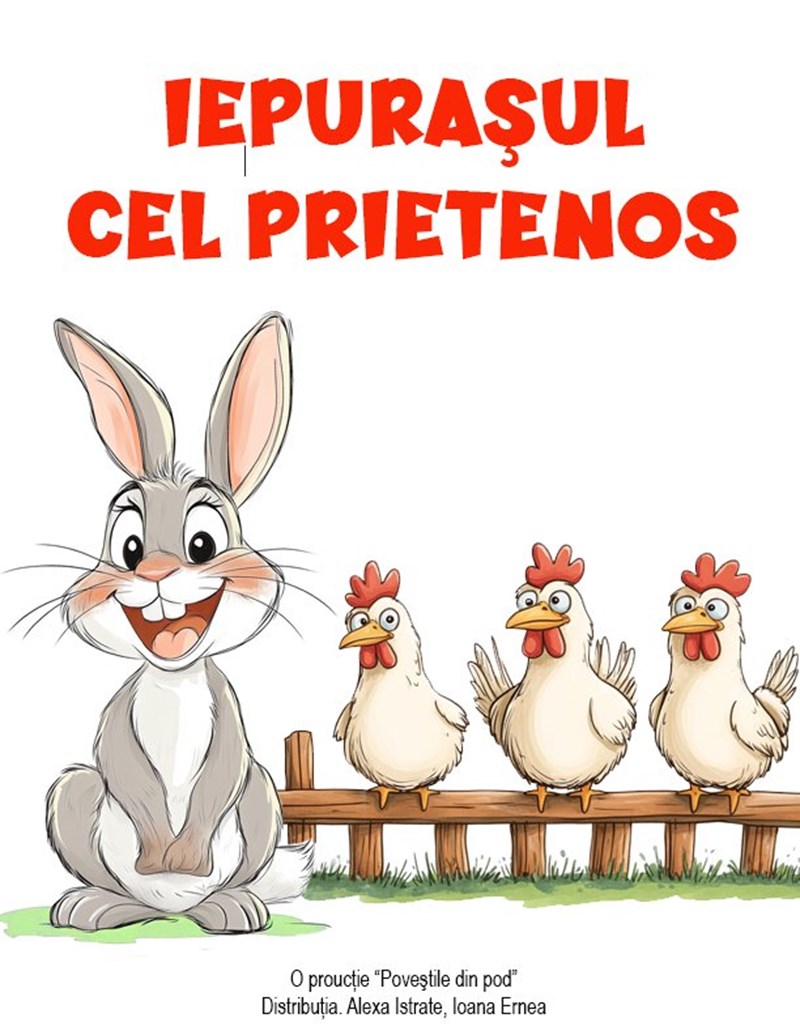 bilete Iepurasul cel Prietenos - Spectacol invitat
