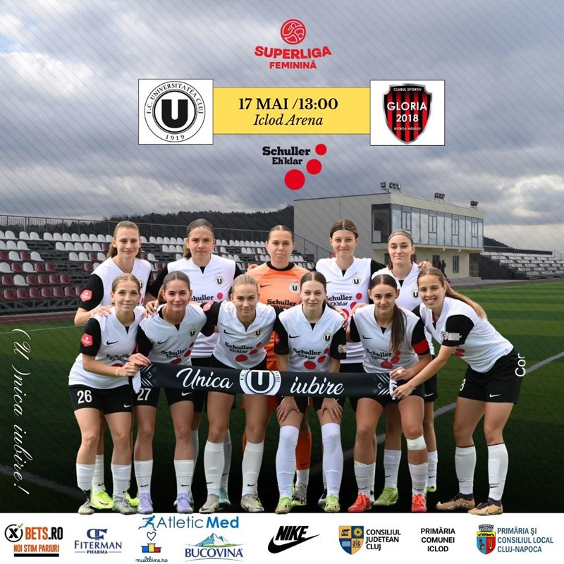 bilete U Olimpia Cluj vs Gloria Bistrita