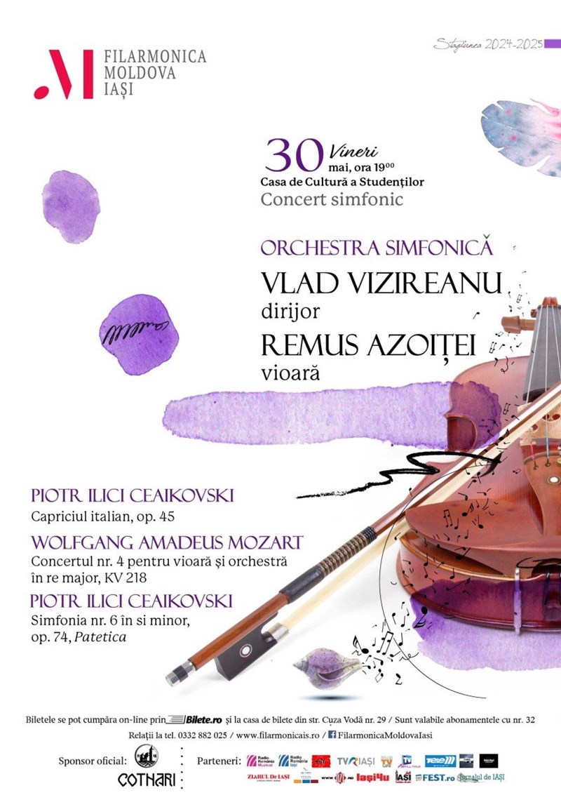 bilete Concert simfonic – Ceaikovski, Mozart