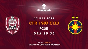 Superliga - Etapa 10 Play-off - CFR 1907 Cluj vs FCSB