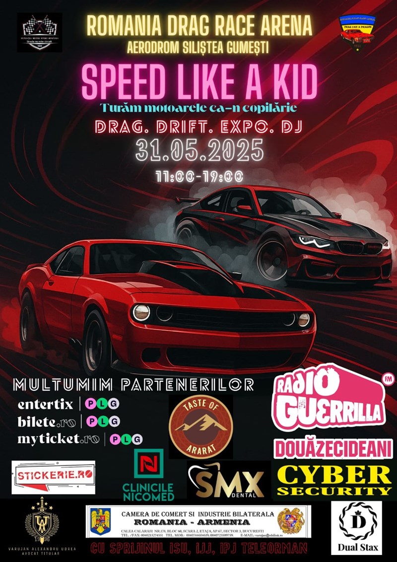 bilete Speed Like a Kid