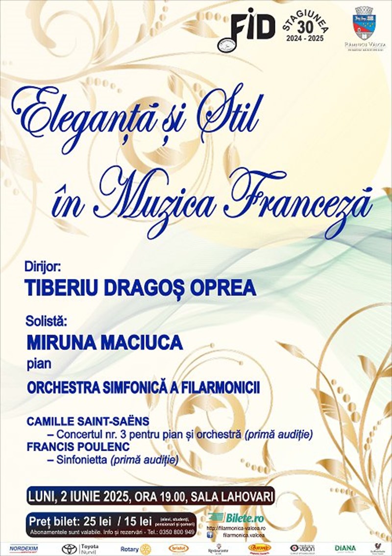 bilete Eleganta si Stil in Muzica Franceza