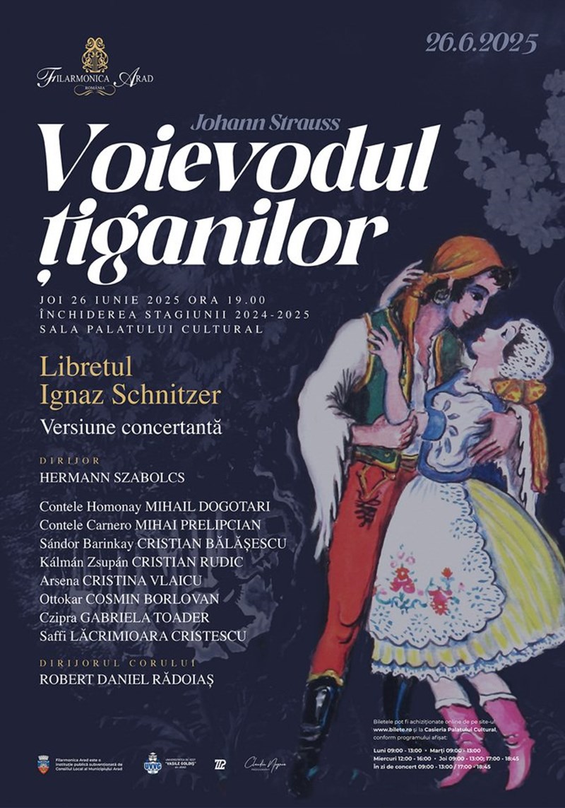bilete Johann Strauss Voievodul țiganilor
