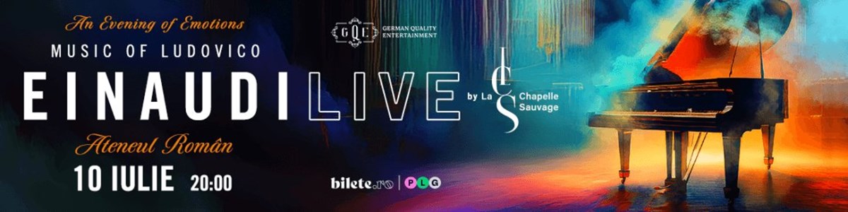 bilete AN EVENING OF EMOTIONS: MUSIC OF LUDOVICO EINAUDI