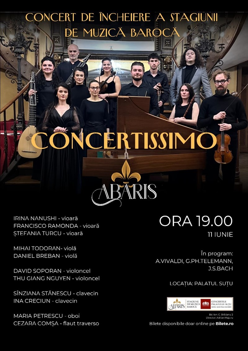 bilete Concertissimo Abaris