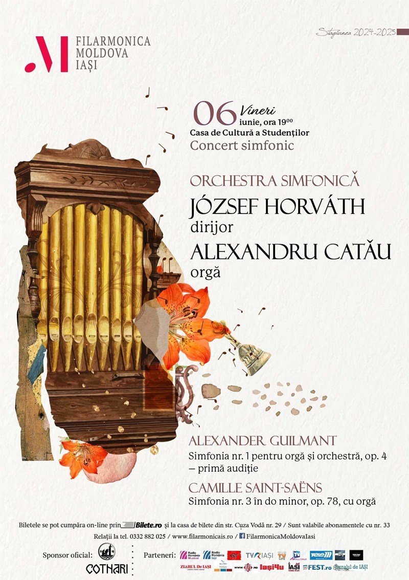 bilete Concert simfonic - Filarmonica Moldova Iasi
