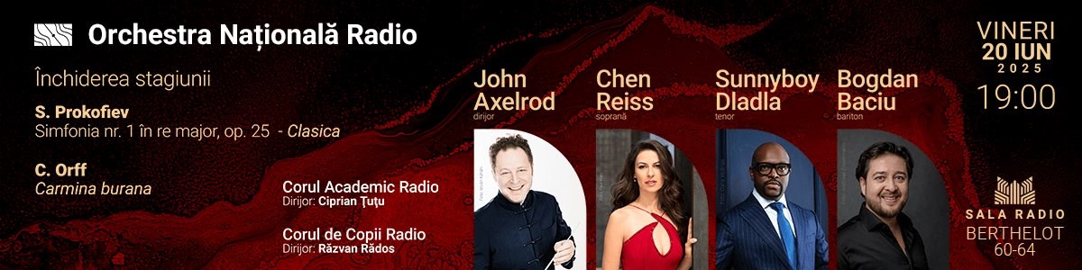 bilete Carmina Burana- John Axelrod - ONR