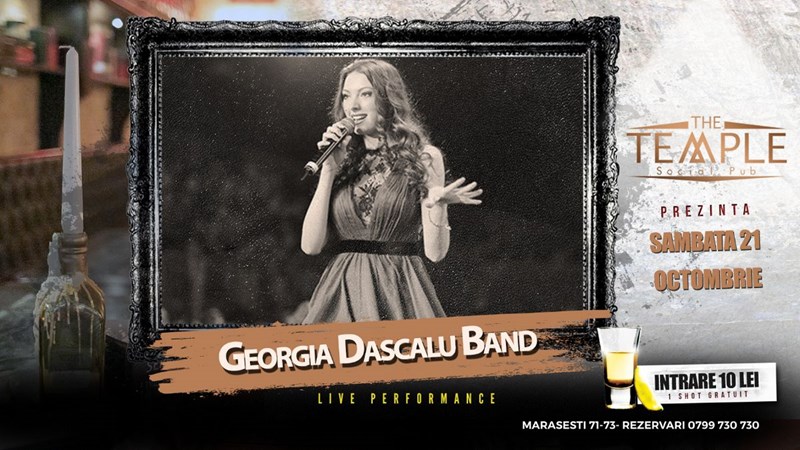 bilete LIVE is Beautiful with Georgia Dascalu & Band