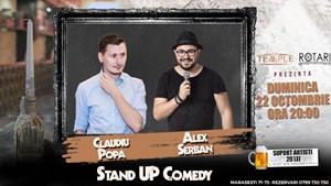 bilete la Stand-up cu Claudiu Popa si Alex Serban