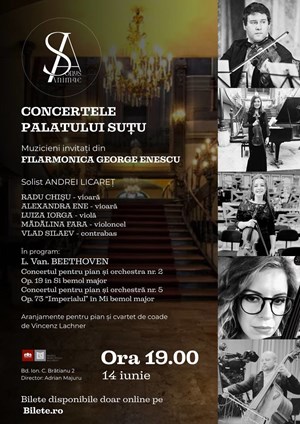Stagiunea Muzicala - Concertele Palatului Sutu