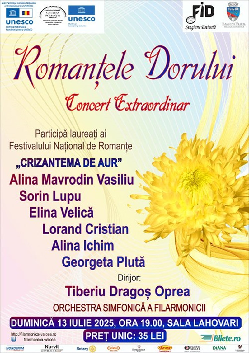 bilete Romantele Dorului - Concert extraordinar