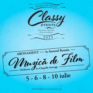 Abonament Muzica de Film la Ateneul Roman - Orchestra La Chapelle Sauvage
