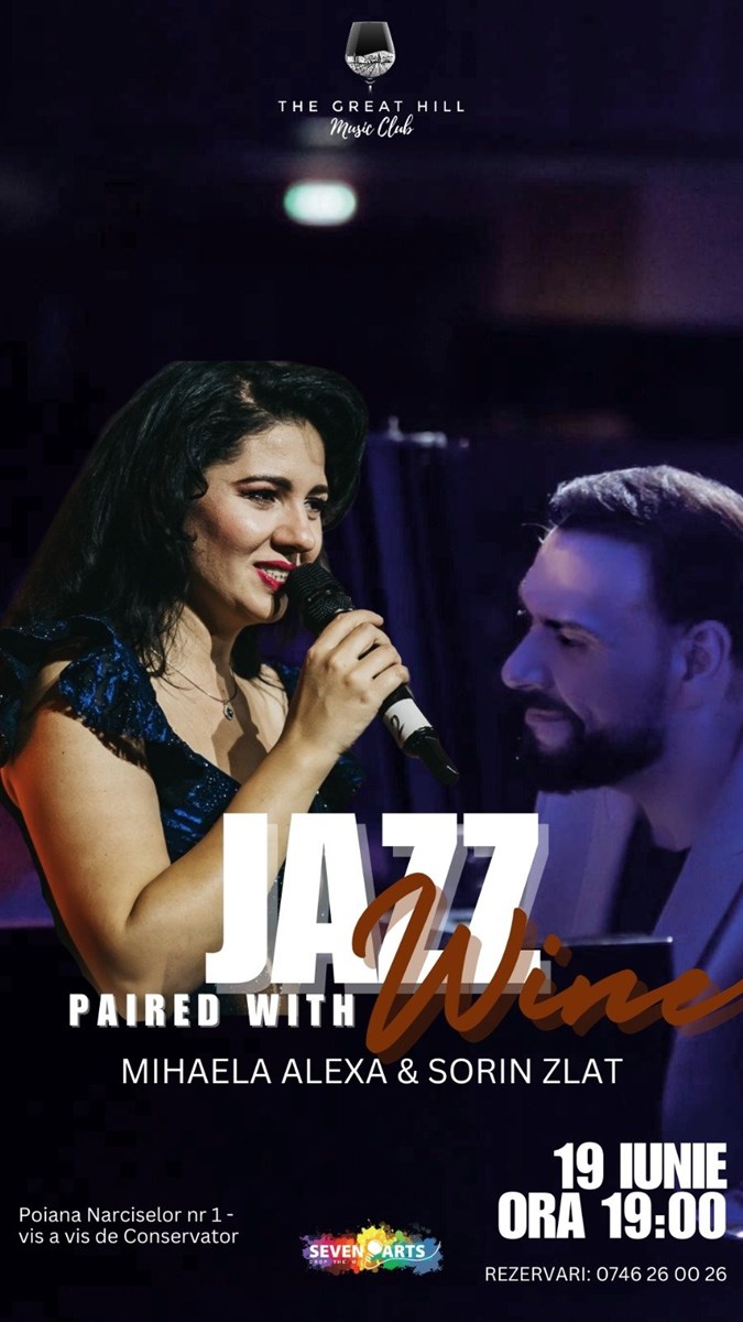 bilete Jazz Paired with Wine | Mihaela Alexa & Sorin Zlat
