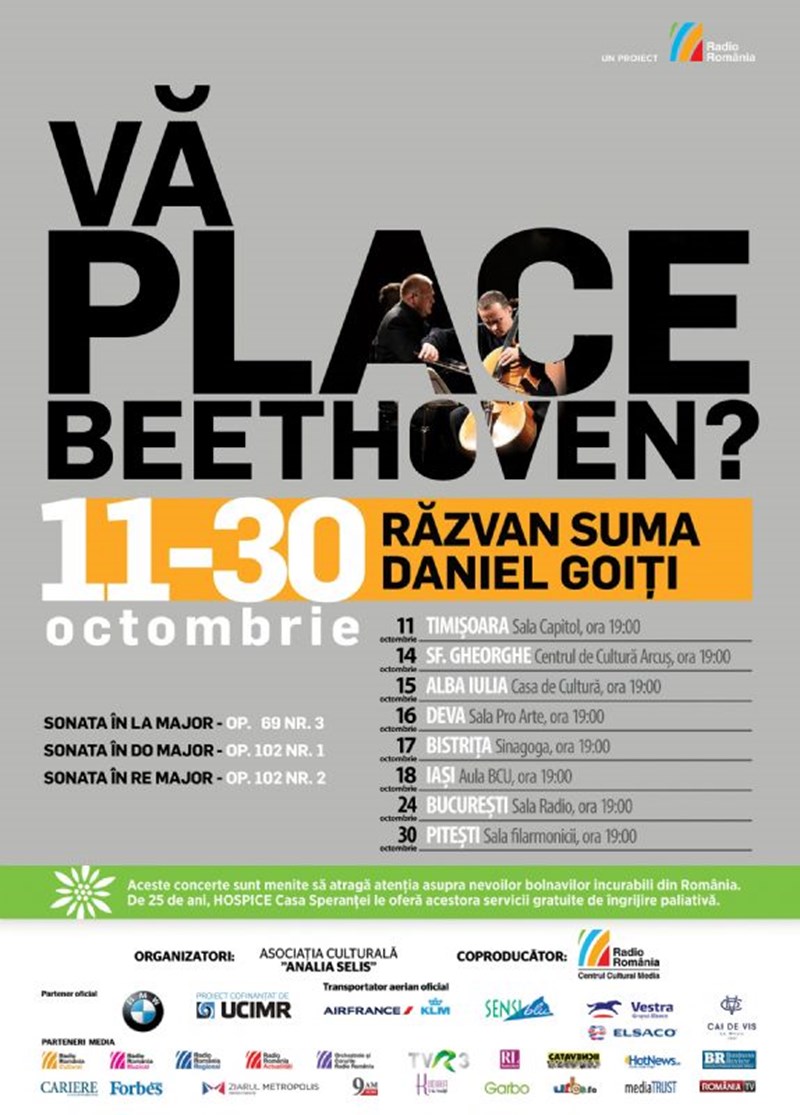 bilete Va place. .. Beethoven? - Razvan Suma - Daniel Goiti