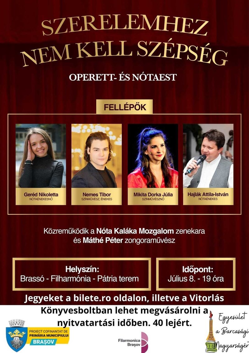 bilete Szerelemhez nem kell szépség