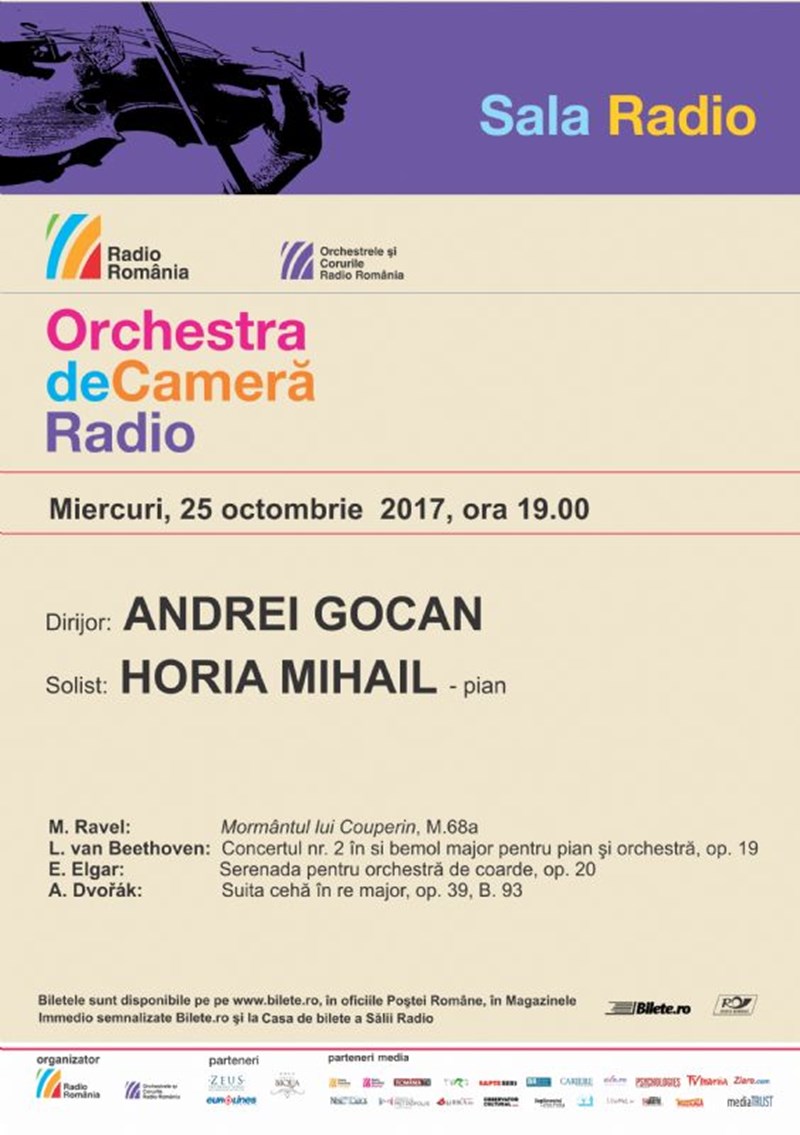 bilete Horia Mihail - Orchestra de Camera Radio