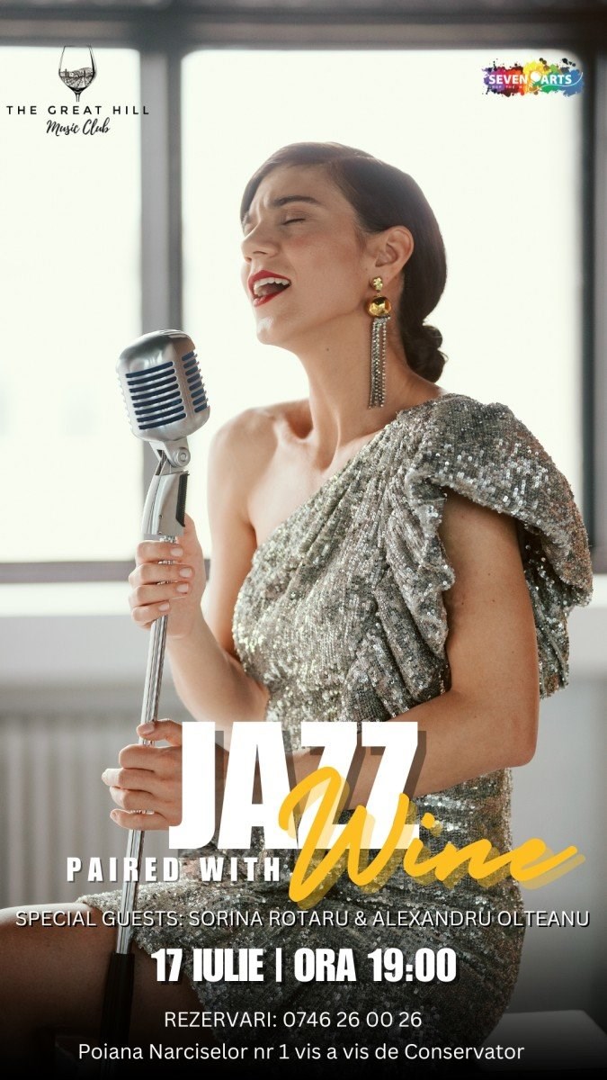 bilete Sorina Rotaru & Alexandru Olteanu Concert | Jazz Paired with Wine