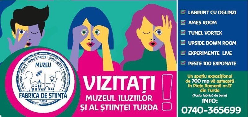 bilete Vizitare Muzeul Fabrica de Știință