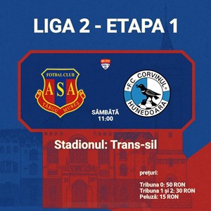 AFC ASA Targu Mures - FC Corvinul Hunedoara 1921
