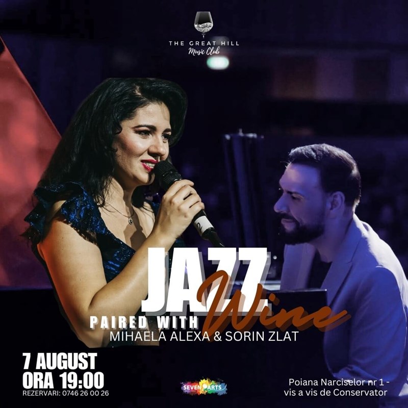 bilete Jazz Paired with Wine | Mihaela Alexa & Sorin Zlat