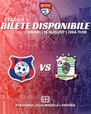 FC Bihor Oradea - CSC Dumbravita
