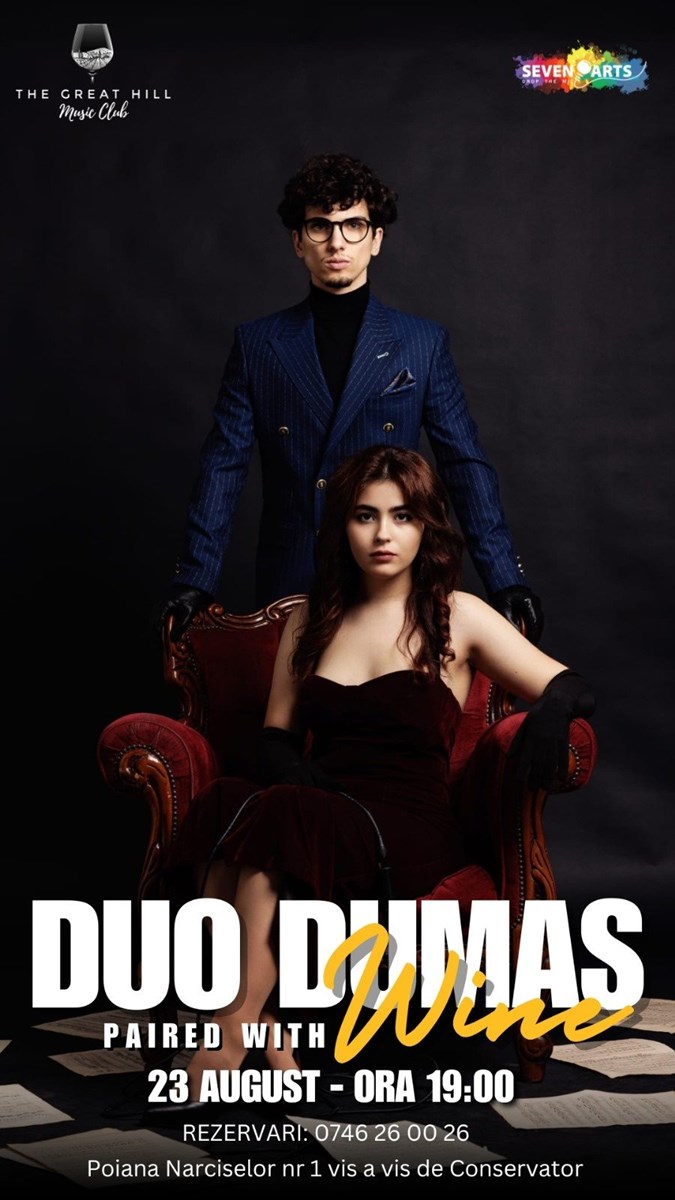 bilete DUO DUMAS Paired with Wine