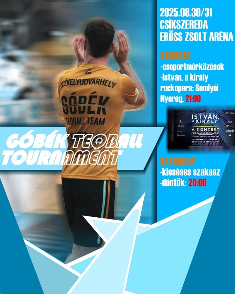 bilete Góbék Teqball Tournament
