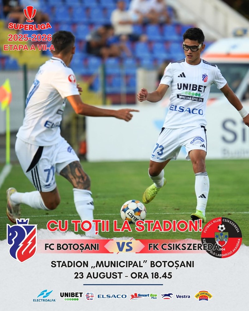 bilete FC Botosani vs FK Csikszereda