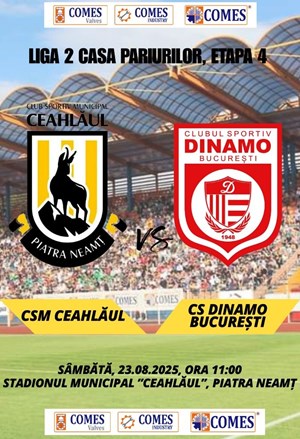ACSM Ceahlaul Piatra Neamt - CS Dinamo Bucuresti