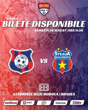FC BIHOR ORADEA - STEAUA BUCURESTI