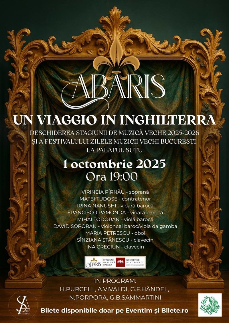 bilete Abaris - Un Viaggio in Inghilterra