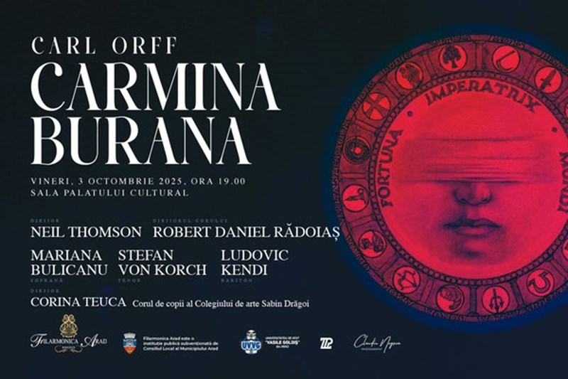 bilete CARL ORFF CARMINA BURANA-Filarmonica Arad