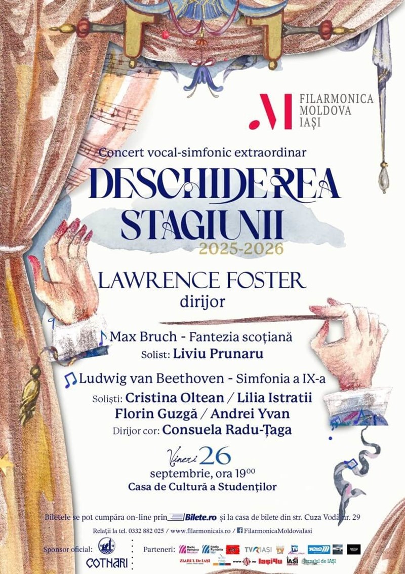 bilete Concert vocal-simfonic extraordinar Deschiderea stagiunii