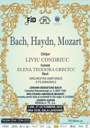 BACH, HAYDN, MOZART