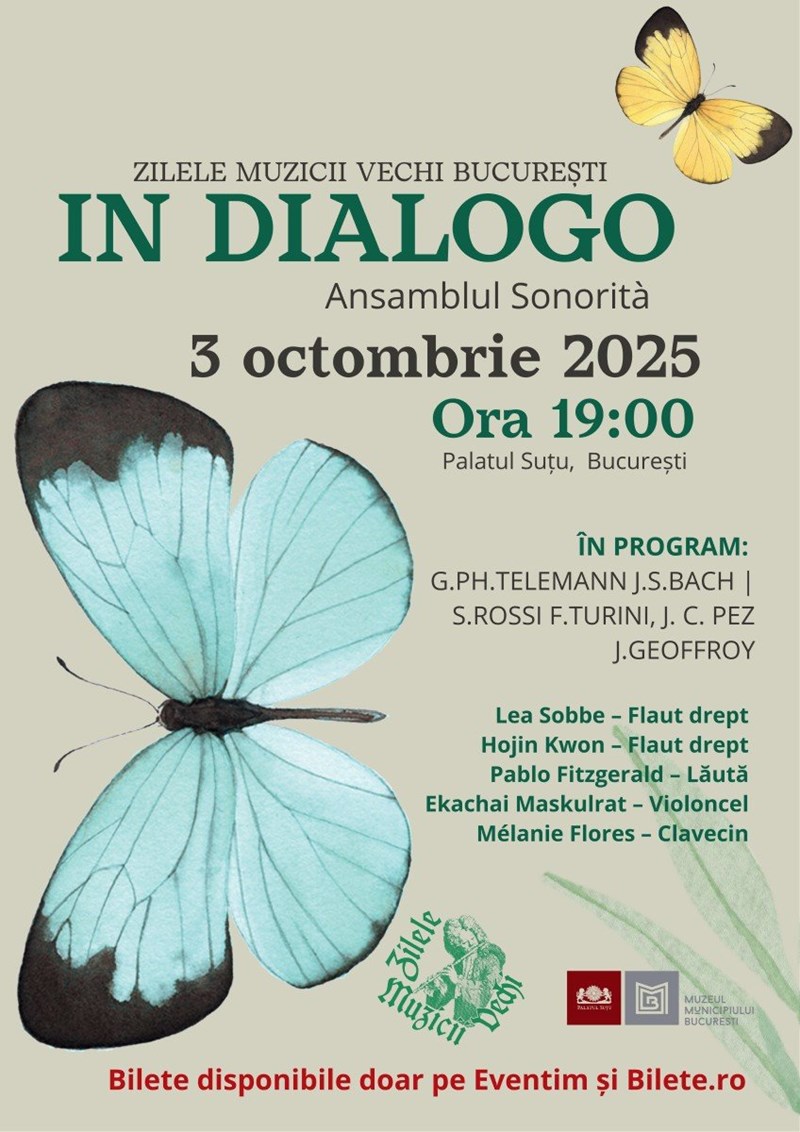 bilete Ansamblul SONORITA - In Dialogo