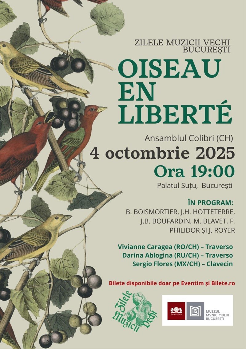 bilete Ansamblul COLIBRI - Oiseau en Liberte