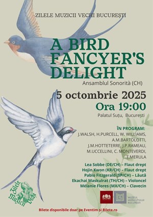 Ansamblul SONORITA - A Bird Fancyer’s Delight