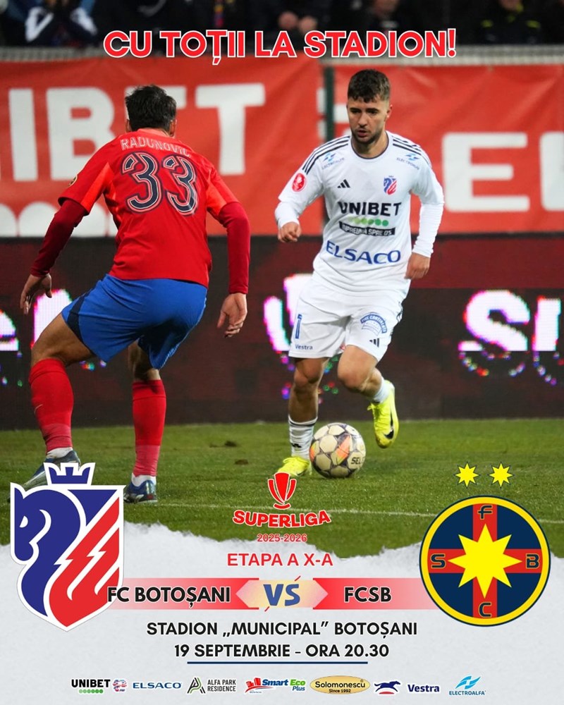 bilete FC Botosani - FCSB