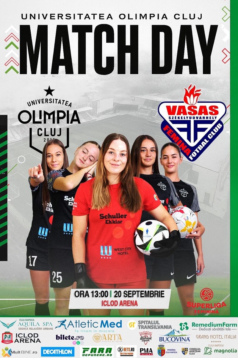 bilete U Olimpia Cluj vs Vasas Odorhei