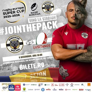 Rugby Europe Super Cup - Romanian Wolves vs Lusitanos