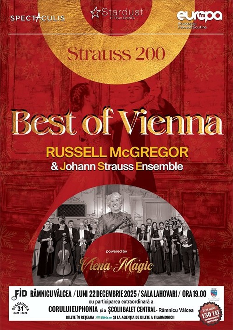 bilete Best of Vienna - Filarmonica Ramnicu Valcea