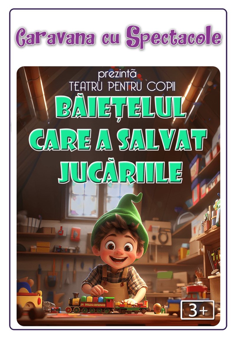 bilete Băiețelul care a salvat jucăriile @ Hard Rock Cafe București